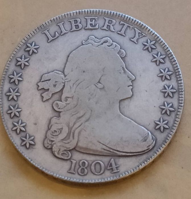 Moneda 1 dolar american 1804