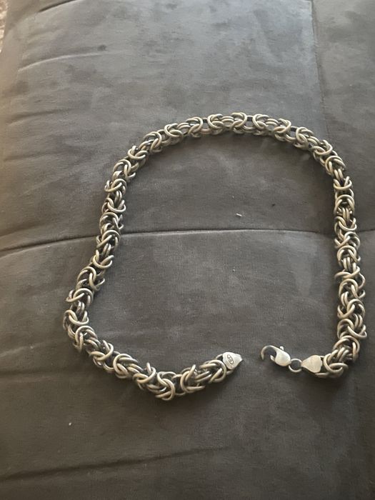 Сребарен ланец 100