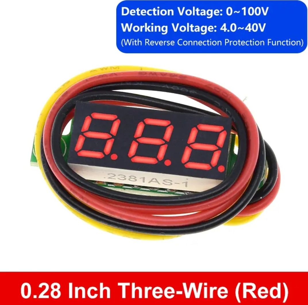 Voltmetr Ampermetr. 100v 100A