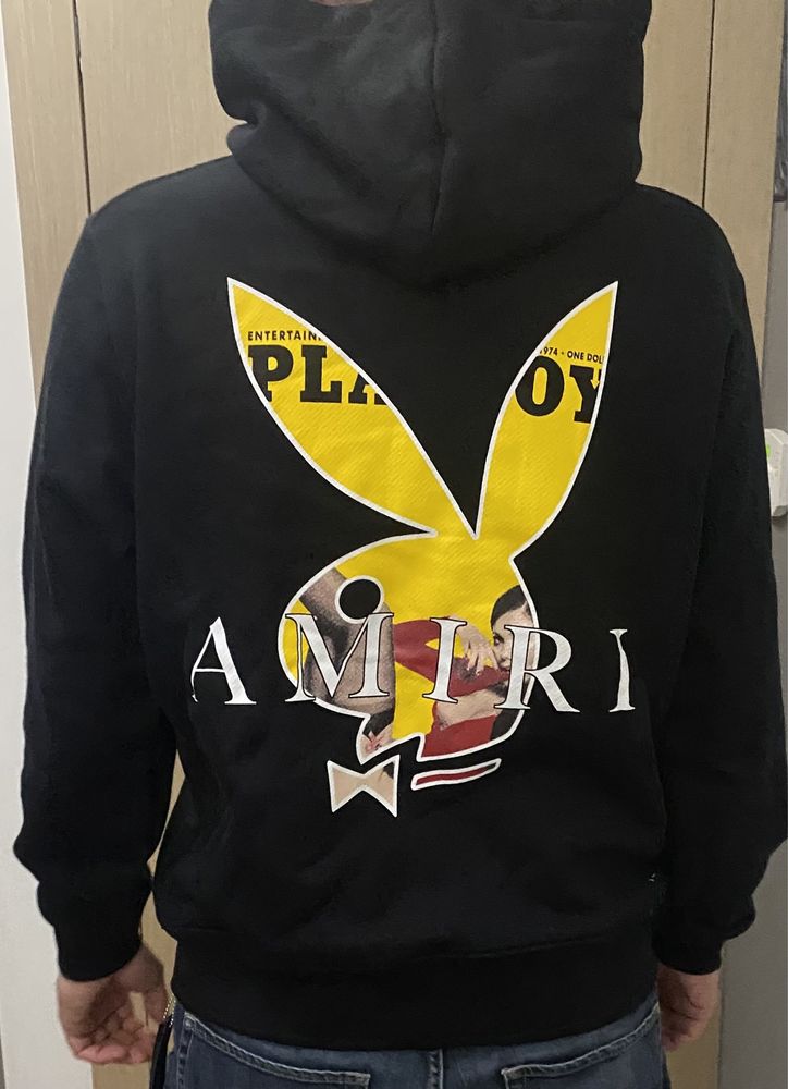 Суитчър Amiri Playboy HOODIE.100%оригинал,с етикети,нови.Струва 1500лв