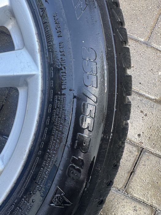 Jante originale BMW x5 X6 255 55 18 Iarna aproape noi