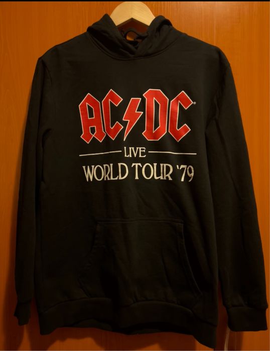Винтидж суичър AC/DC размер М/Л
