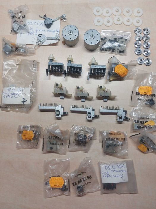 Piese schimb noi  pentru UHER  magnetofon si casetofon