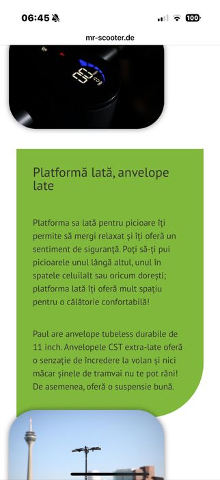 Trotineta electrica motor Bosch