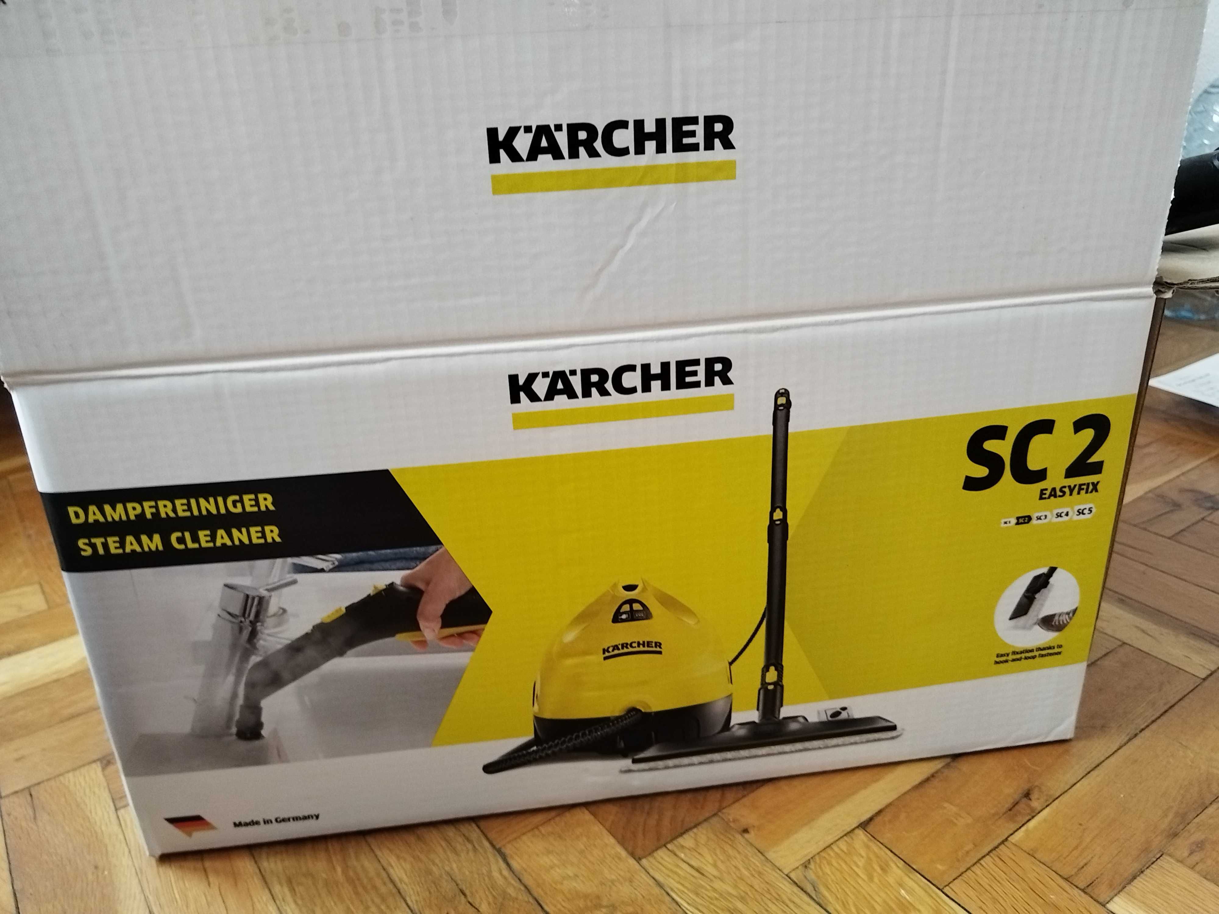 Парочистачка Karcher SC2 Easyfix с аксесоари в гаранция