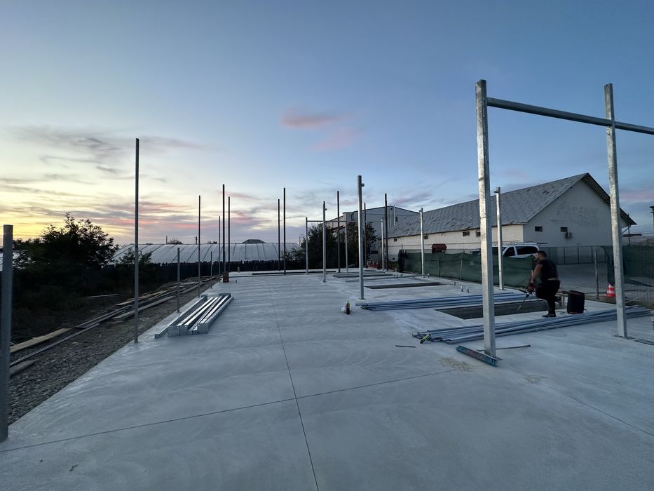 Fundatii spalatorii auto self service/ spalatorie carwash/ structuri