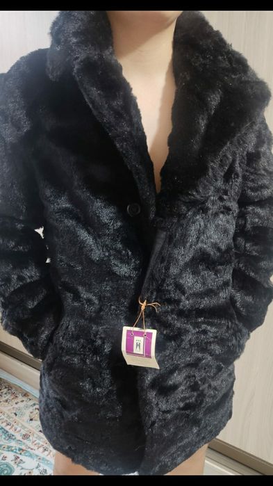 Шуба мужская искусственная