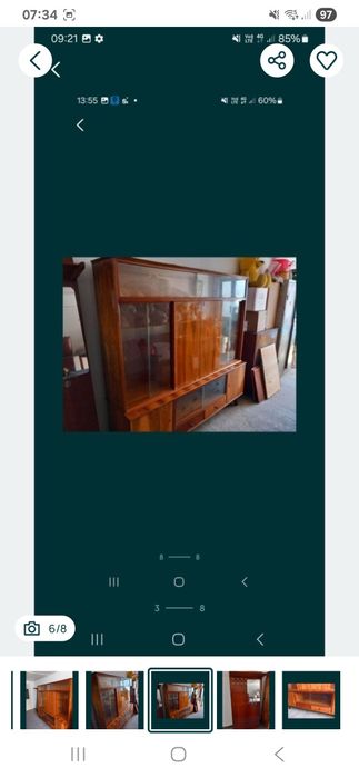 Vitrina vitange si cuier .