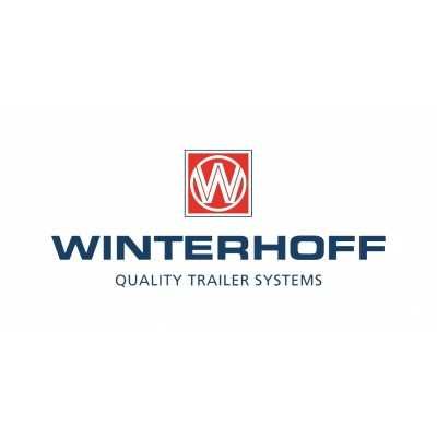 Лапа за теглич за ремарке квадратен профил Ф50мм Winterhoff Germany