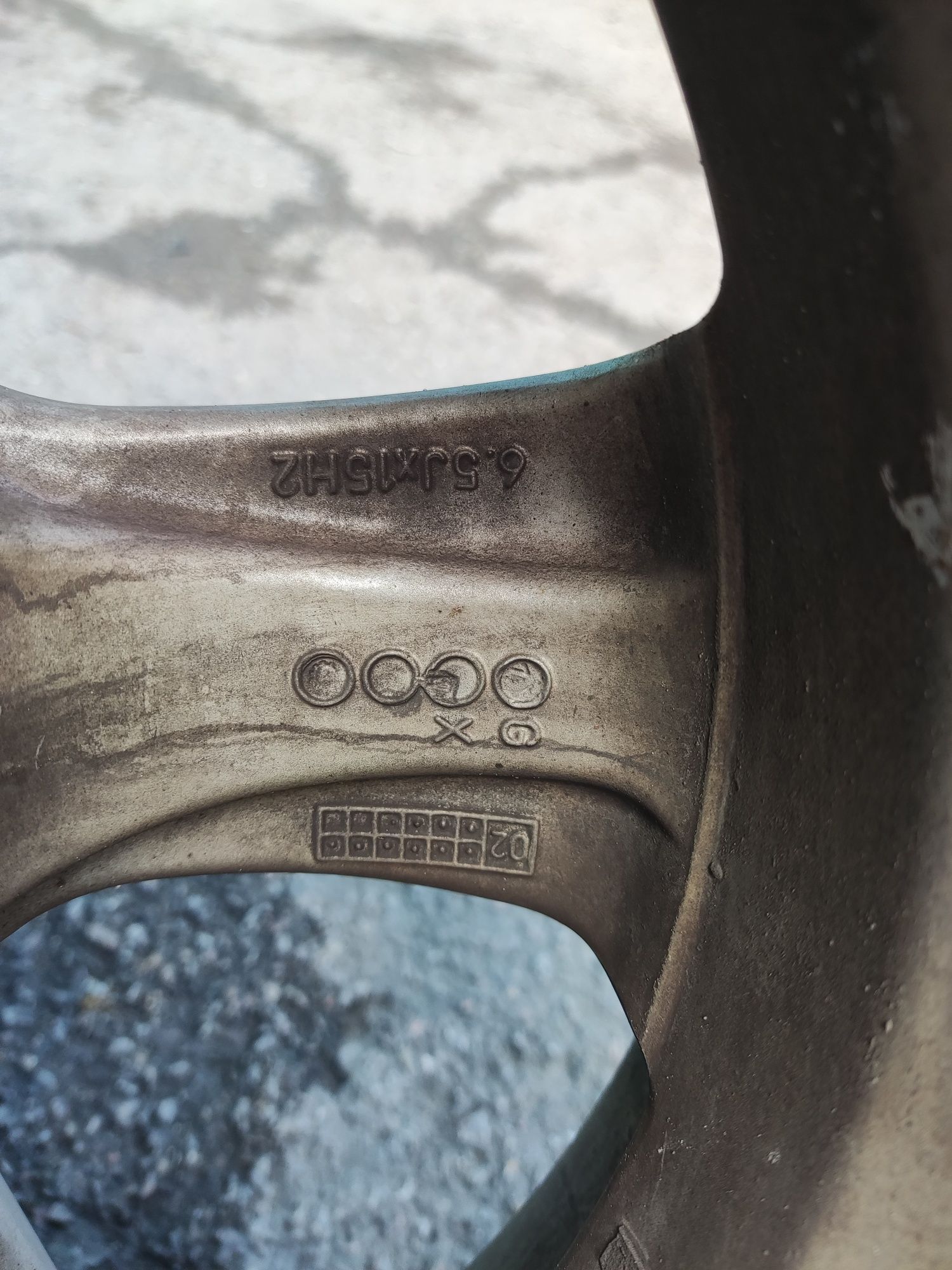 Джанти 15 5/112 с добри зимни гуми audi vw