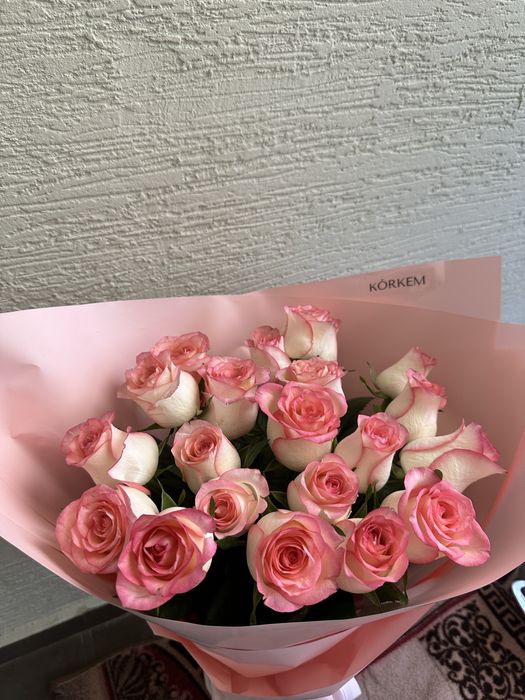 Свежие цветы 21 шт роз красивых