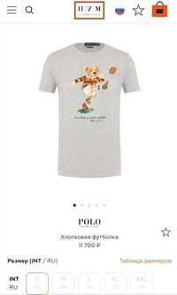 Polo bear by ralph lauren 44 S  футболка отл состояние оригинал