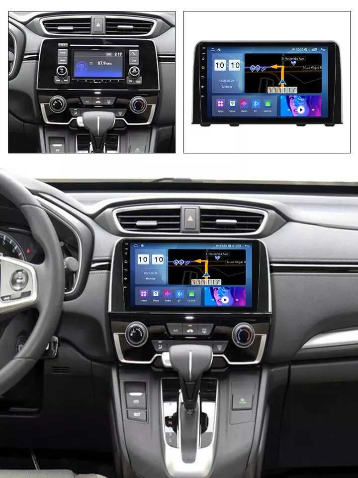 NAVIGATIE Android 13 Honda CRV 2018 1/8 Gb Waze CarPlay Bt + CAMERA