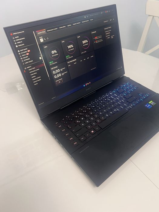 Gaming laptop Hp omen 17