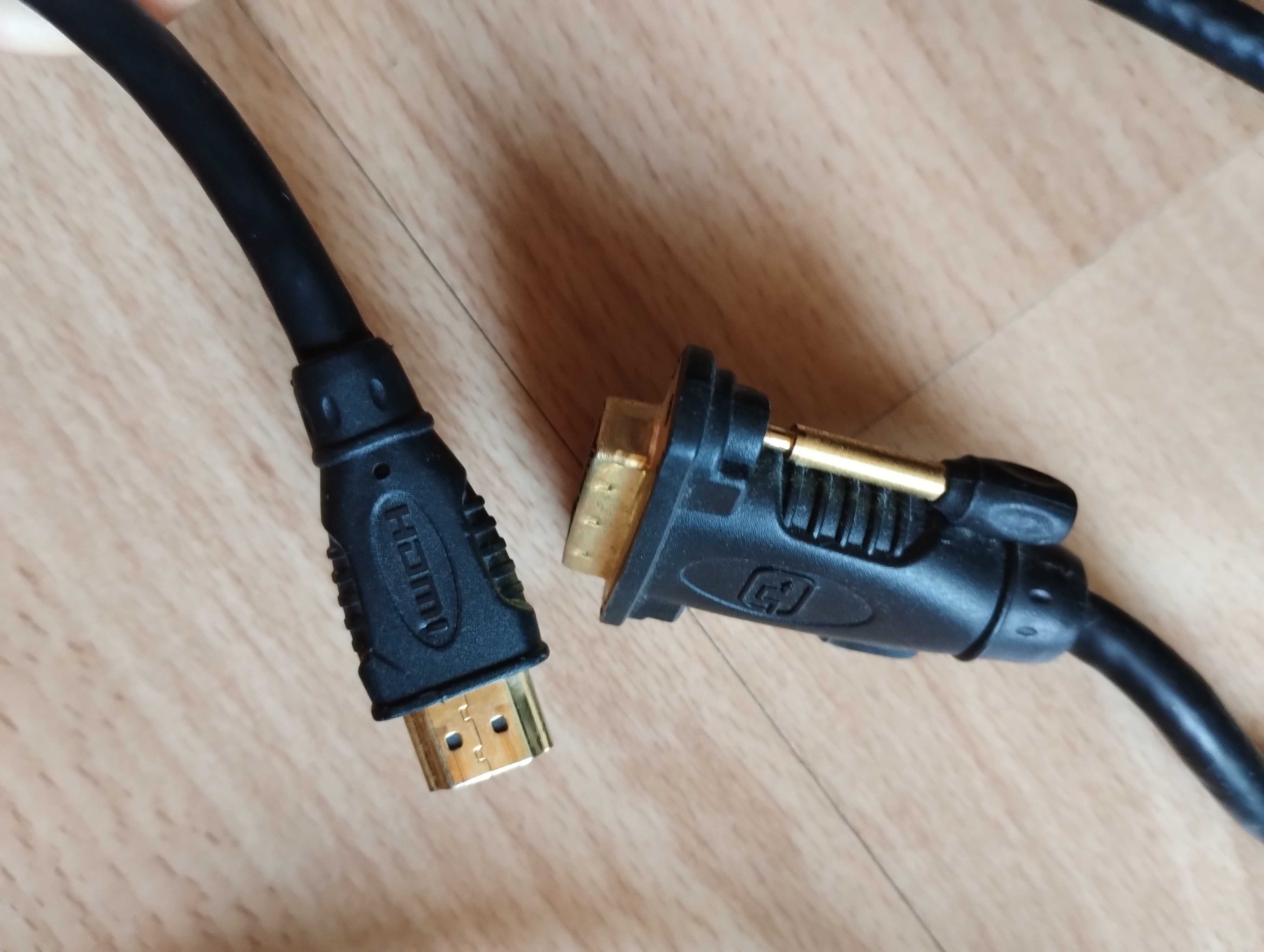 Видео кабел HDMI към DVI D 3 метра