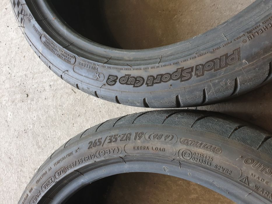 265 35 19 Michelin Pilot Sport Cup 2 Semi Slick