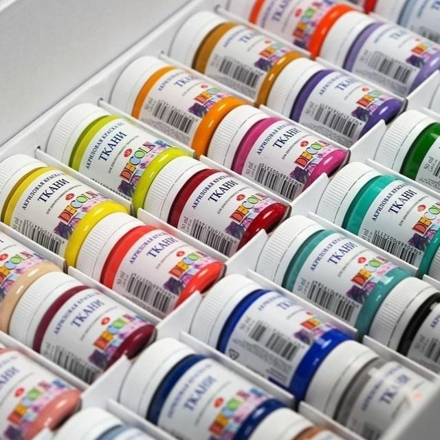 Премиум набор Акрила по ткани