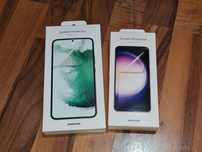 Folie silicon full cover originala Samsung S22+ S23 Plus S24+ 2 bucati