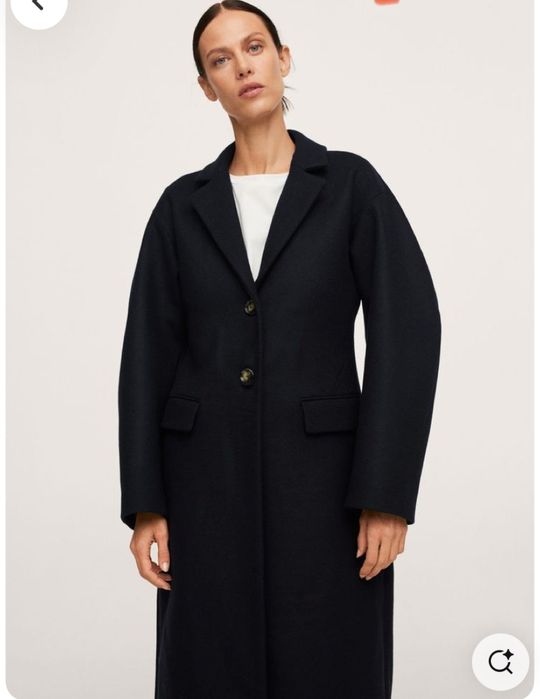 Палто Massimo Dutti, Mango, вълна