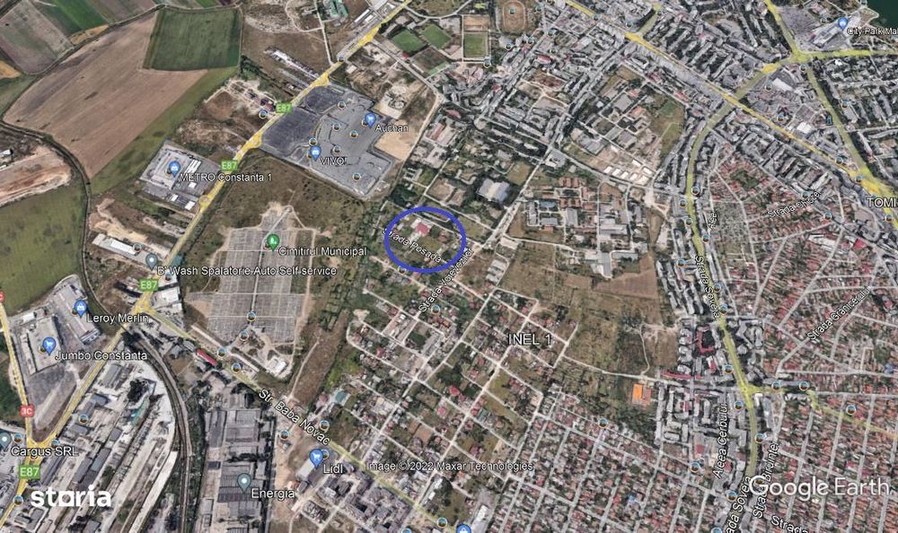 Teren de vanzare in Constanta zona Kamsas