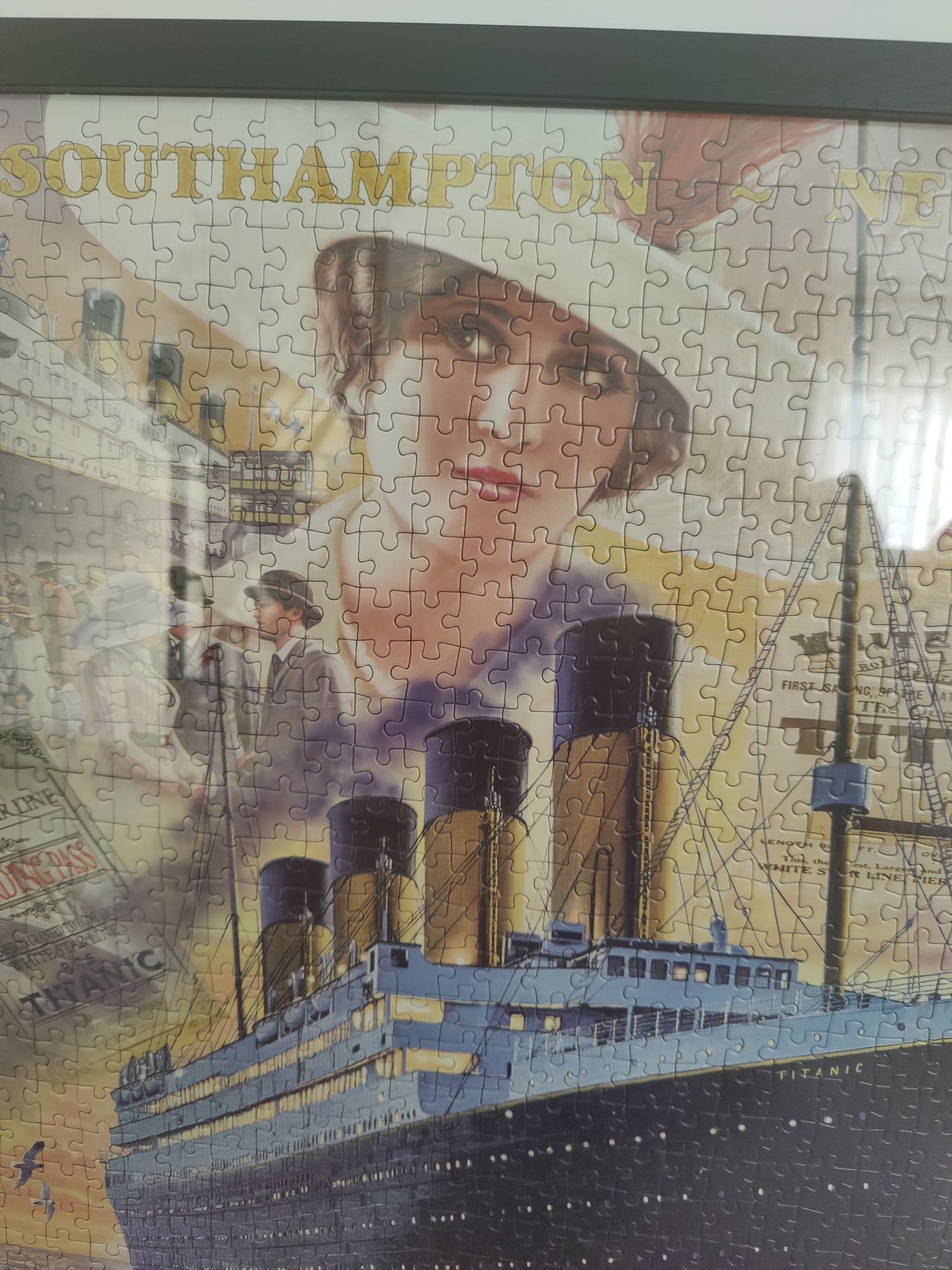Tablouri puzzle înrămate 1000 piese 50x70 cm