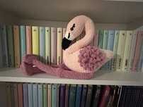 Flamingo crosetat