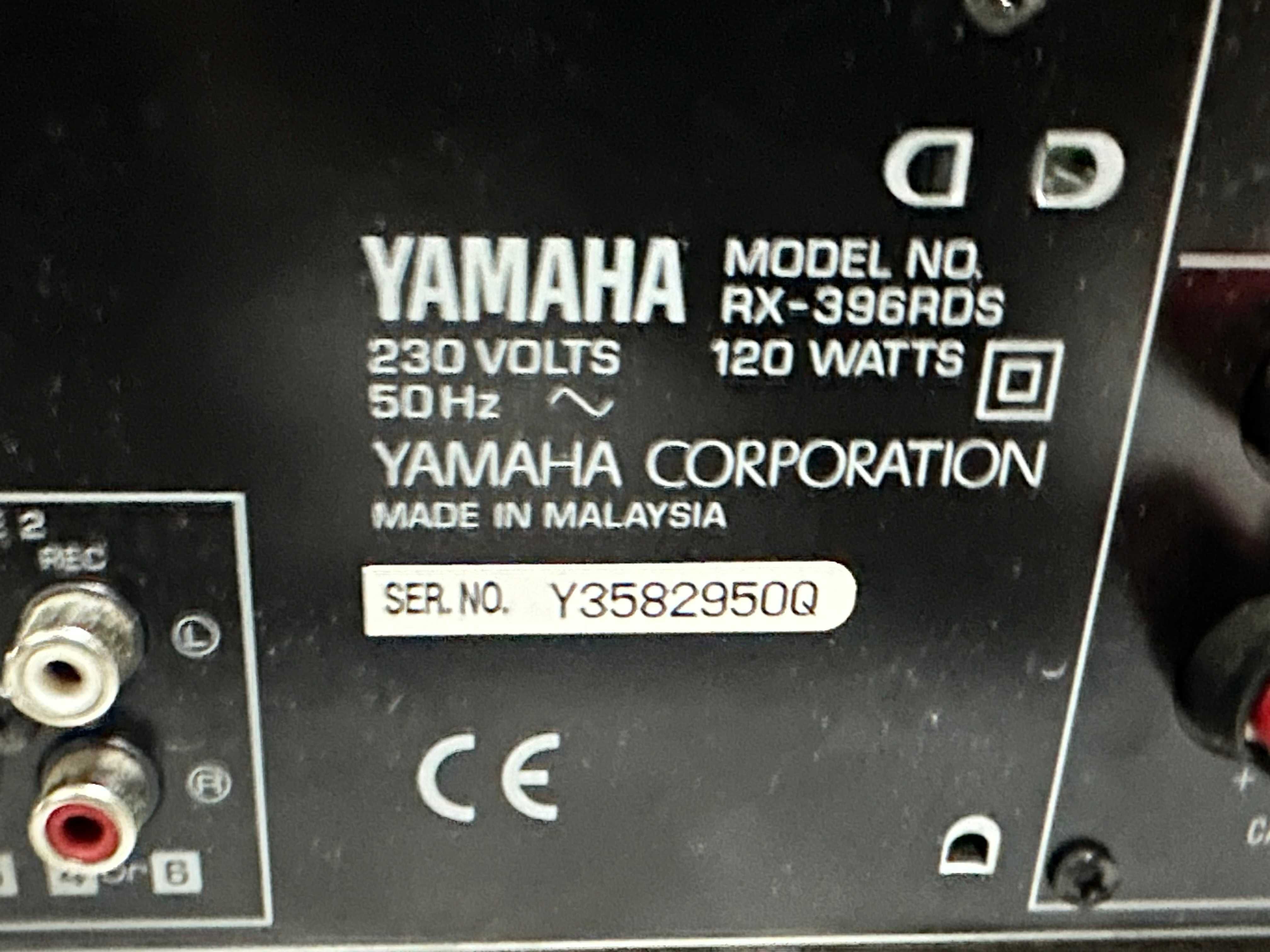 Рвсивър усилвател YAMAHA RX-396 RDS
