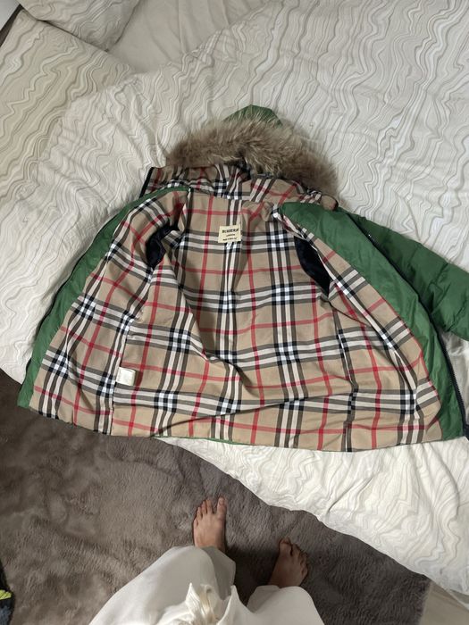 Geaca burberry copii 10-11 ani de iarna