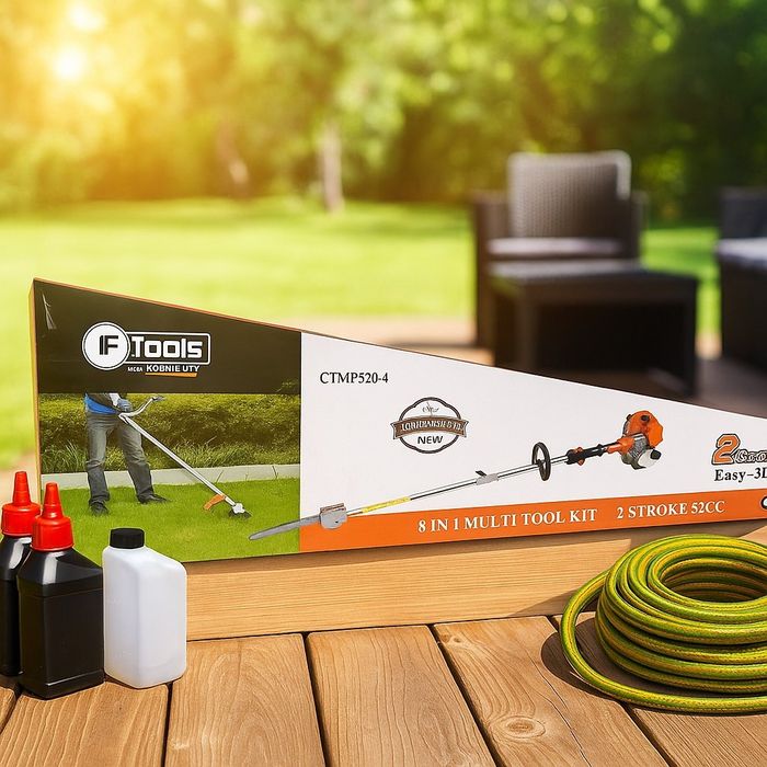 Мултифункционален комплект  за поддръжка на двора