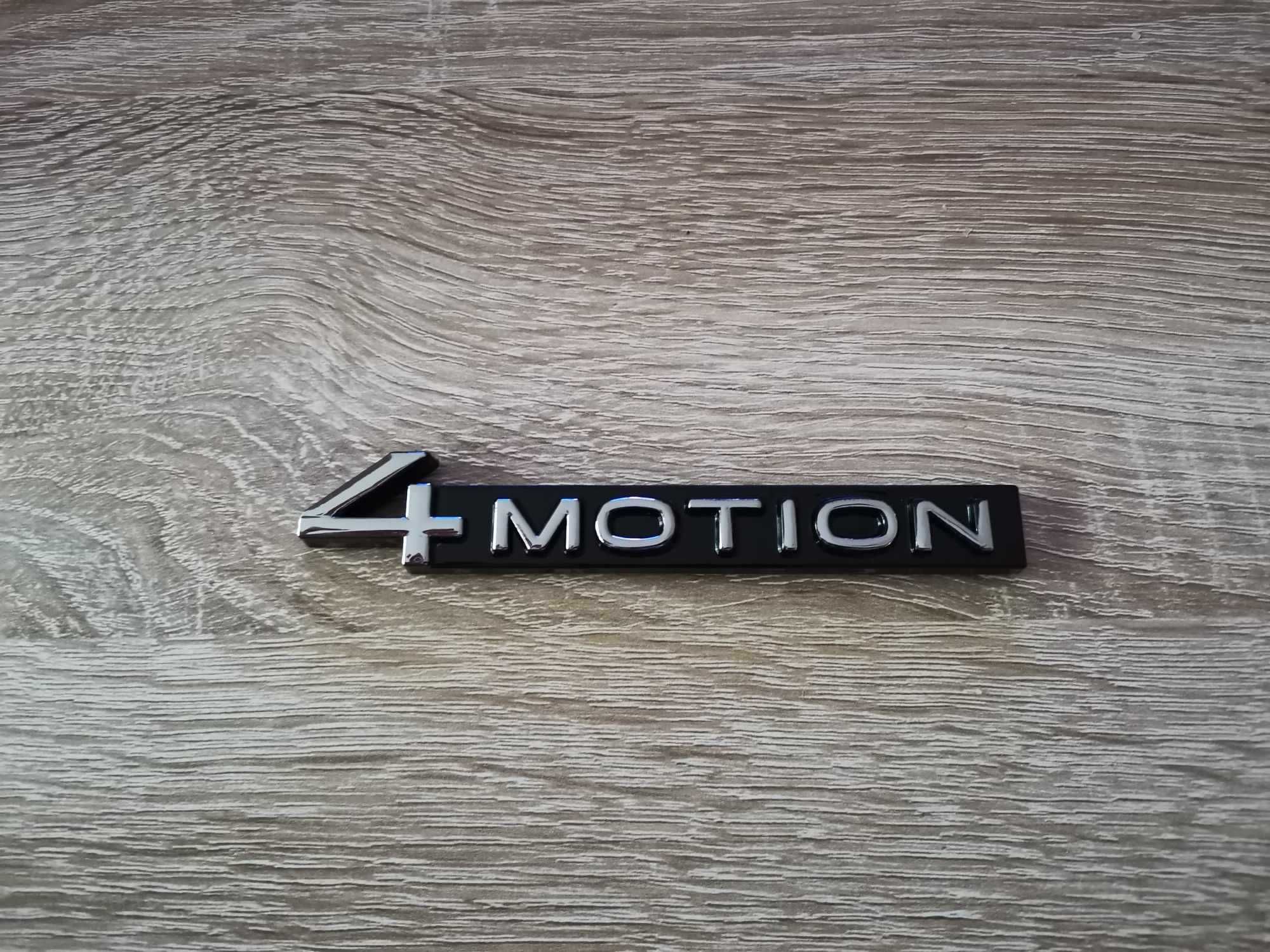 Volkswagen 4Motion сребристо с черно емблема нов стил