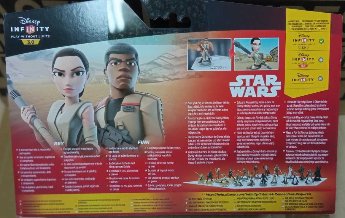 Комплект Star Wars: The Force Awakens Rey и Finn Disney Infinity 3.0