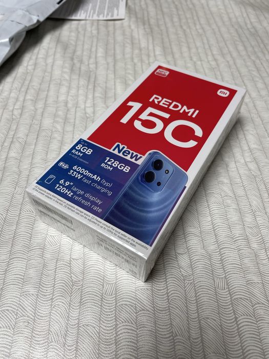 Xiaomi redmi 15c 128GB НЕРАЗОПАКОВАН НОВ