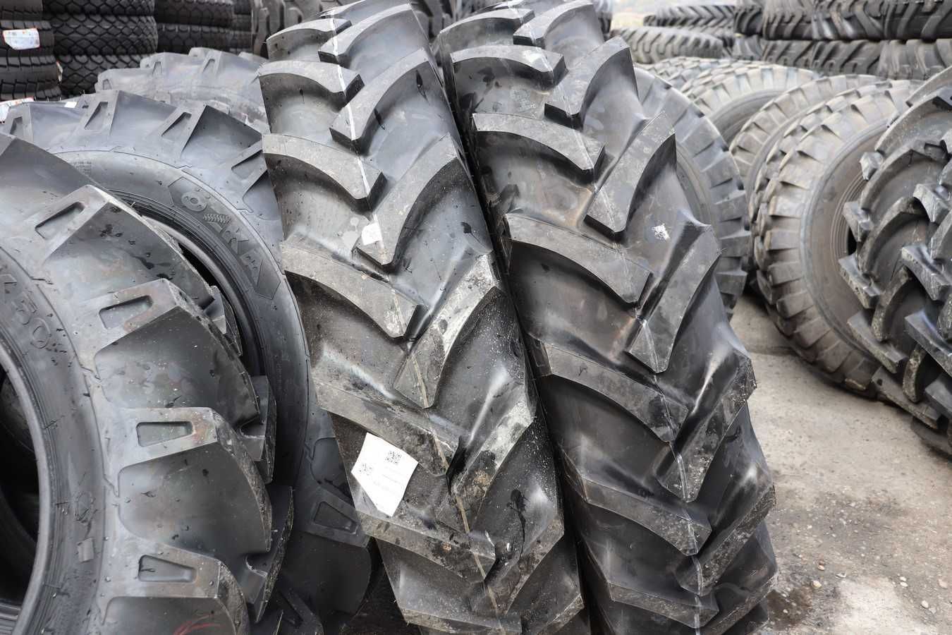 Anvelope noi 12.4-36 OZKA 8 pliuri cauciucuri tractor FIAT spate