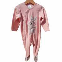 Combinezon, pijama tip salopeta, costum intreg H&M 12-18 luni, 80-86