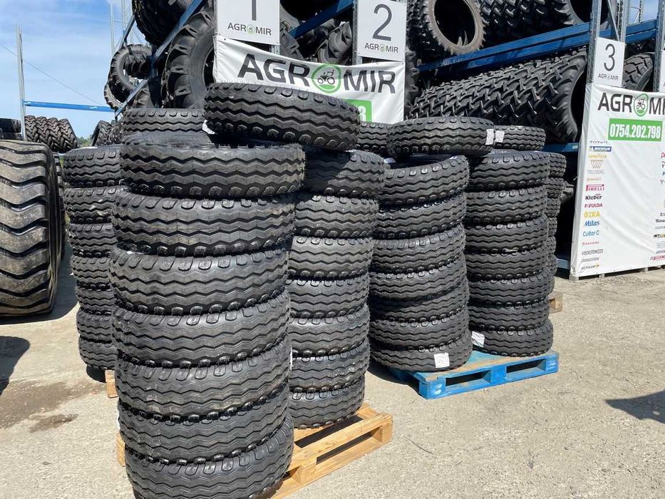 Cauciucuri 10.0/75-15.3 cu 14 pliuri pentru presa de baloti rotunzi