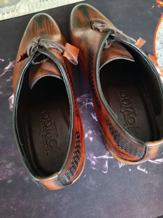 Pantofi barbati eleganti handmade piele naturala Jovigo, 43, ca noi