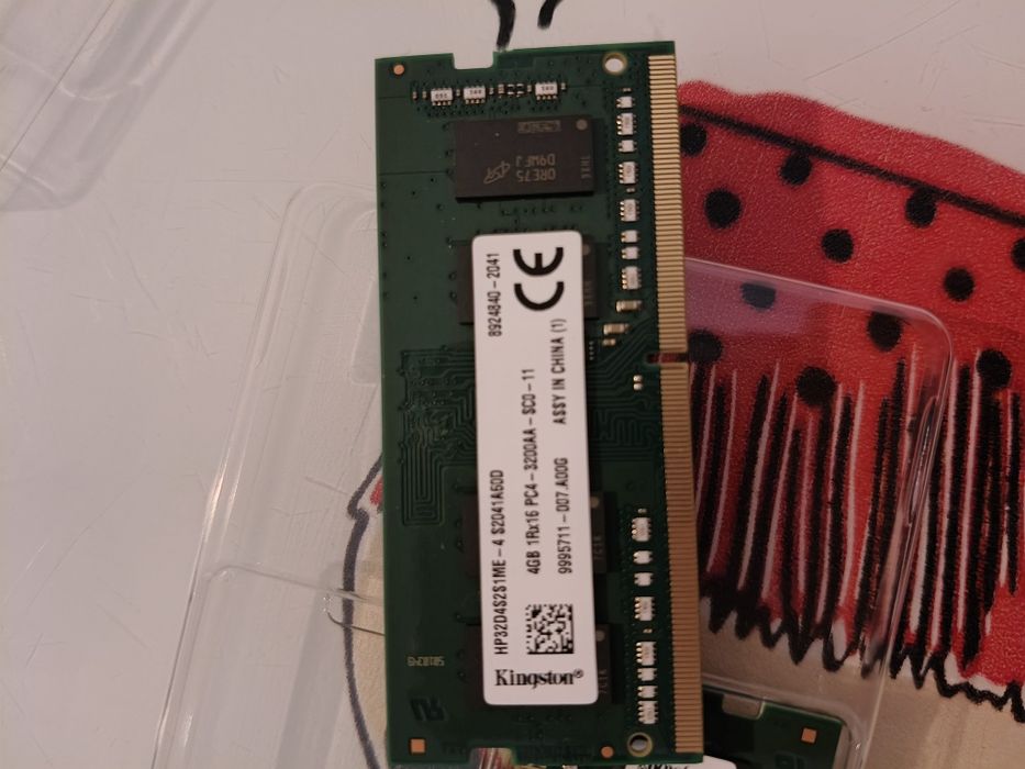 Memorie RAM Laptop 4GB 1Rx16 PC-3200MHz Kingston