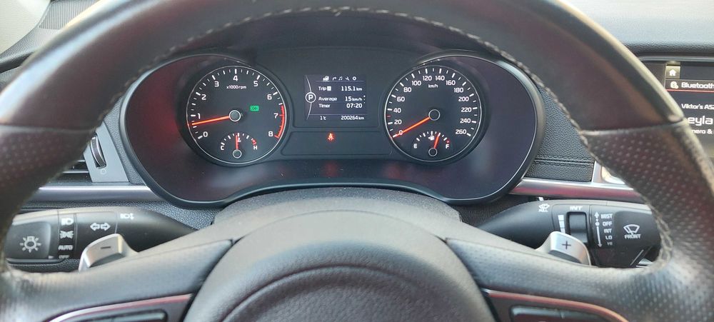 Kia K5 LPI LPG кожа обдухване адаптивни лед светлини