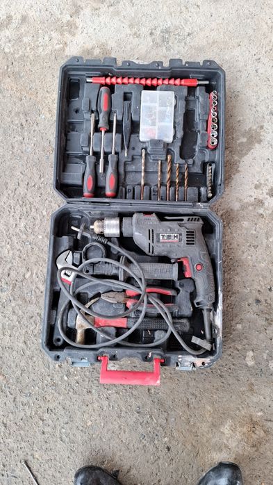 Дрель ТЕН с кейсом