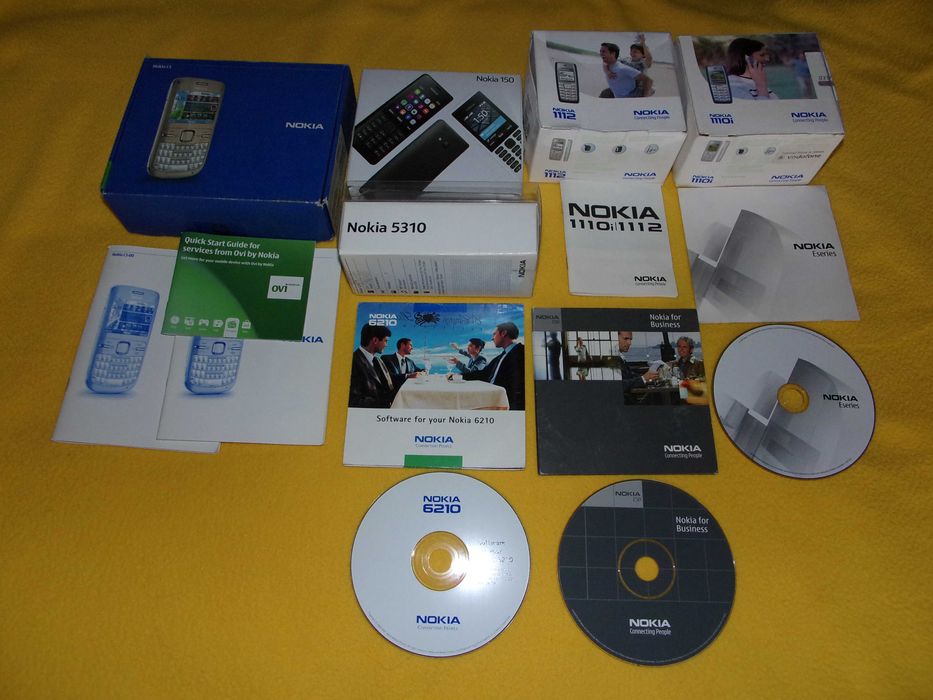 Cutii Nokia si CD-ri Originale