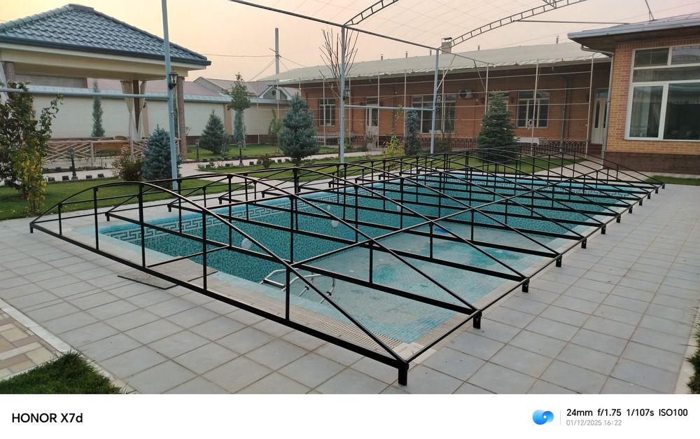 Баннер банер бассейн салафан капсула установка басен