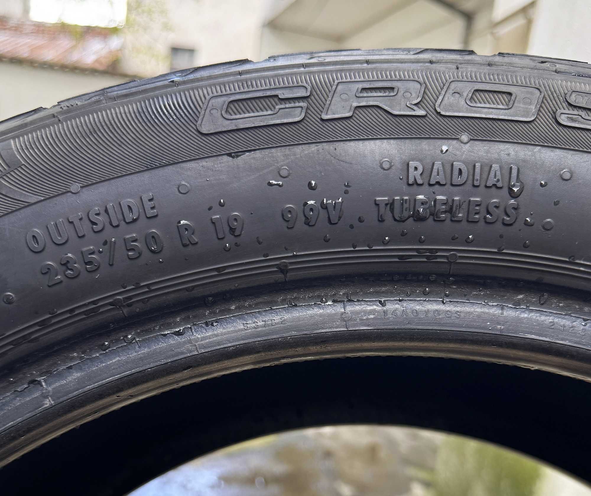 2бр Летни Гуми 235 50 19 Continental Cross Contact UHP 235/50/19 R19