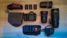 Kit Foto Video Canon 6D + Obiective Canon si Tamron + Acccesorii