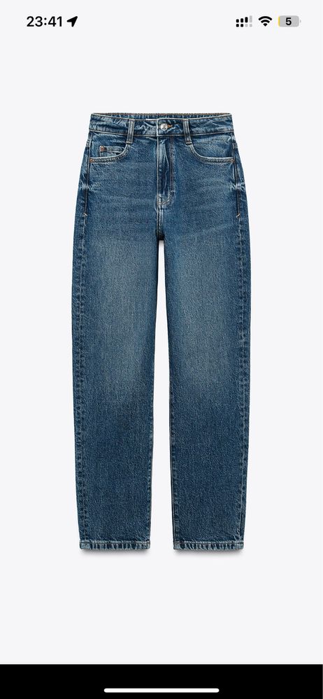 Нови дънки Zara Momfit