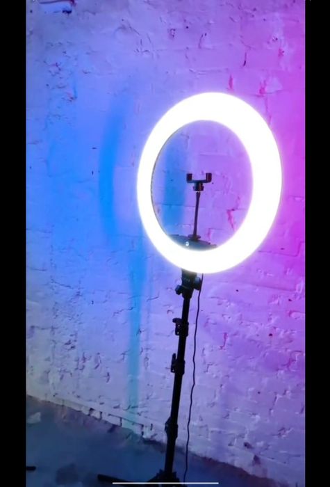Кольцевая LED лампа 26 см | Для TikTok, фото и видео