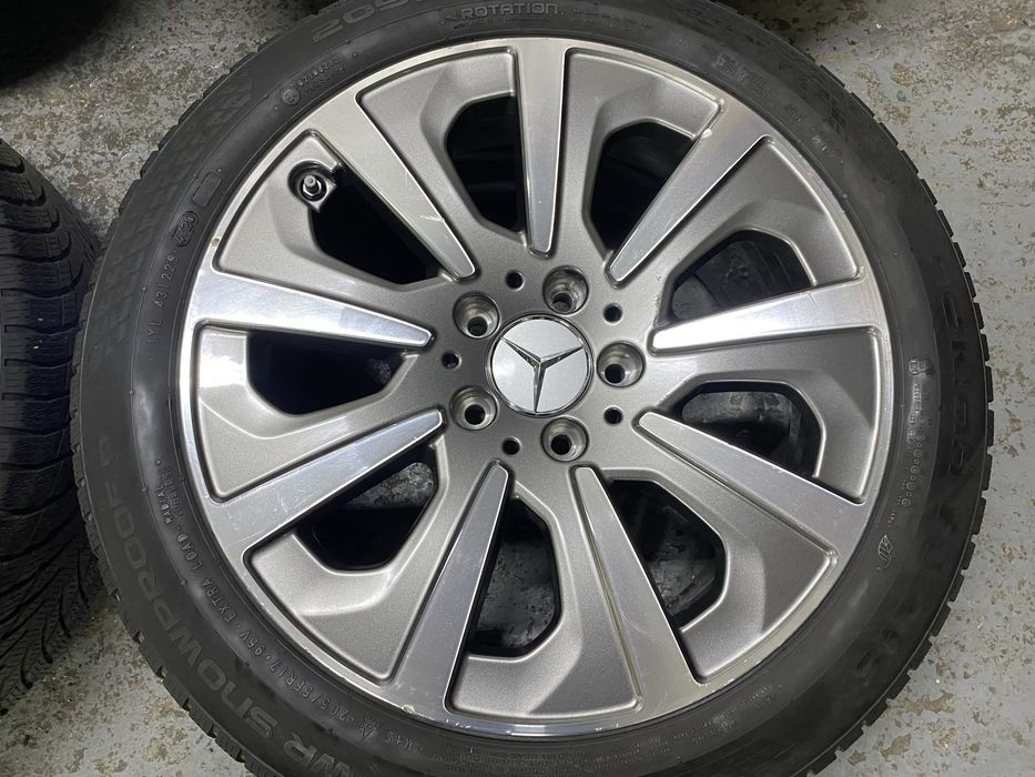 Jante '17 roti iarna Mercedes C W205 / 206 CLA 205/55/17 Nokian Winter