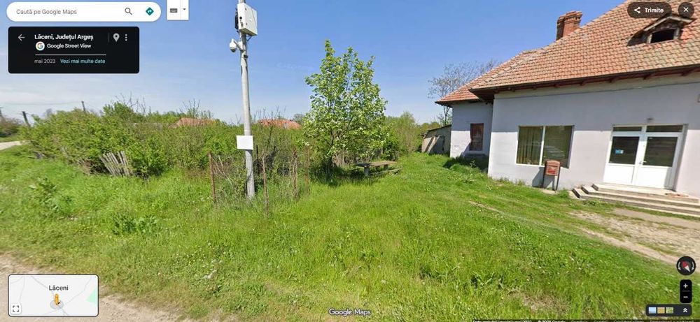 Teren intravilan 5,837 mp, parcelat in 2, utilității, deschidere 64 m