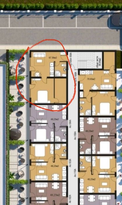 Апартамент с разсрочено плащане до 2 години!