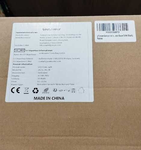 Настолна LED лампа за отглеждане на растения GroCruiser с 6 глави