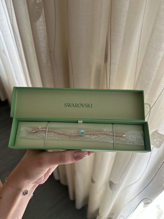 Swarovski Matrix Tennis Bracelet ROSE GOLD